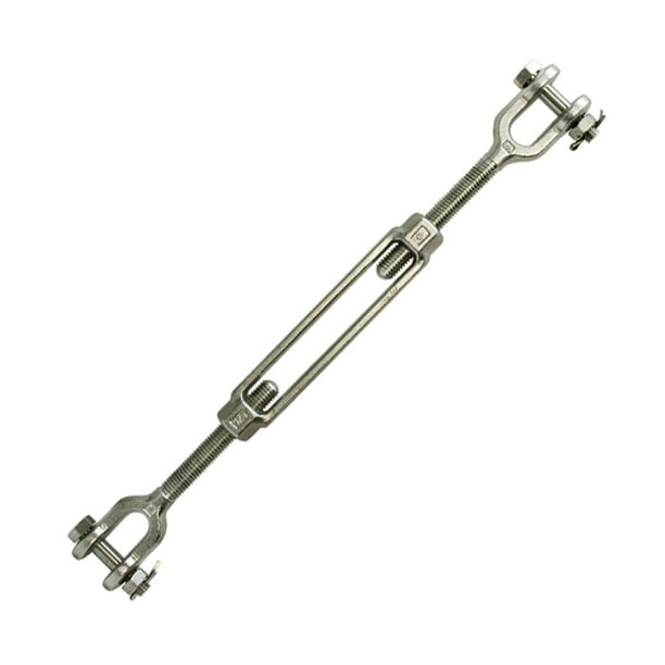 5/8L x 6W Drop Forged Steel Marine Turnbuckle JAW JAW Pulley Swivel Hoist 5/8L x 6W Drop Forged Steel Marine Turnbuckle JAW JAW Pulley Swivel Hoist